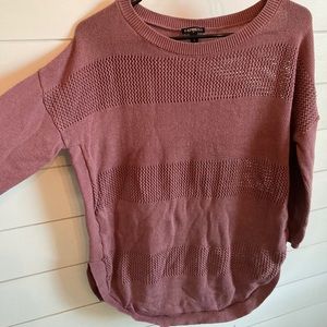 3/4 sleeve express sweater